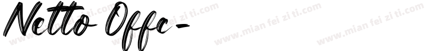 Netto Offc字体转换